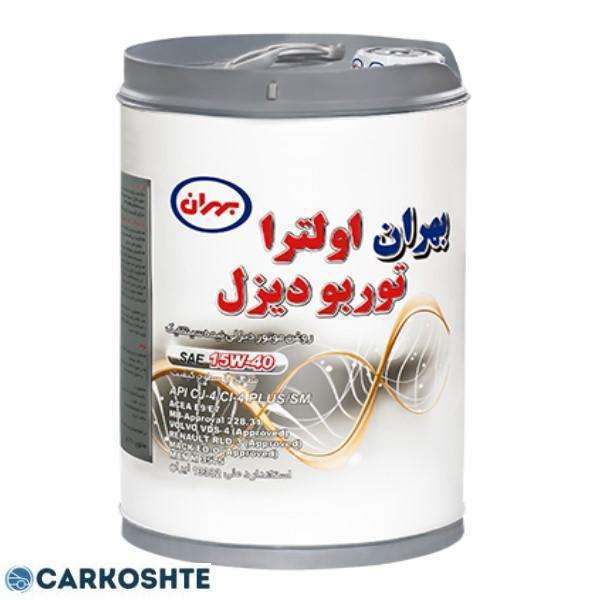 روغن موتور دیزلی بهران مدل اولترا توربو دیزل CJ-4