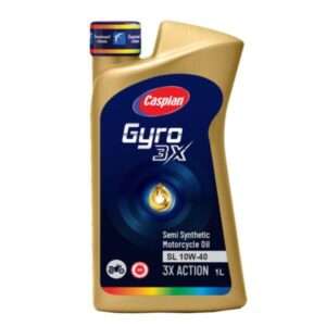 روغن موتور سیکلت کاسپین مدل GYRO 10W-40 SL حجم 1 لیتر