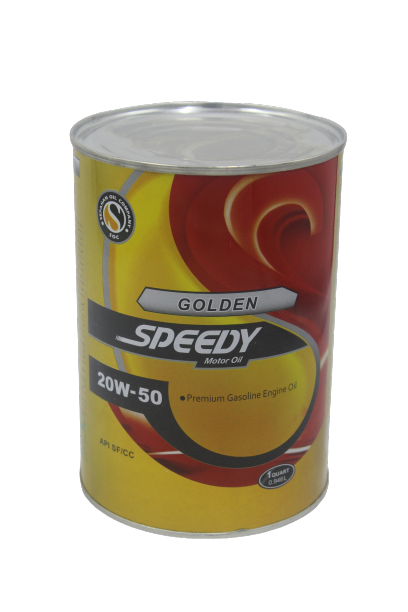 روغن موتور اسپیدی مدل طلایی گلدن GOLDEN 20W-50 SF حجم 1 لیتر 1 روغن موتور اسپیدی مدل طلایی گلدن GOLDEN 20W-50 SF حجم 1 لیتر