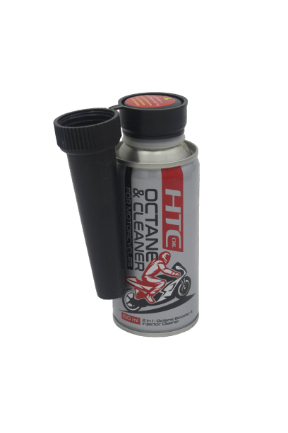 اکتان بوستر و پاک کننده موتور سیکلت HTC حجم 150 میلی لیتر 1 اکتان بوستر و پاک کننده موتور سیکلت HTC حجم 150 میلی لیتر