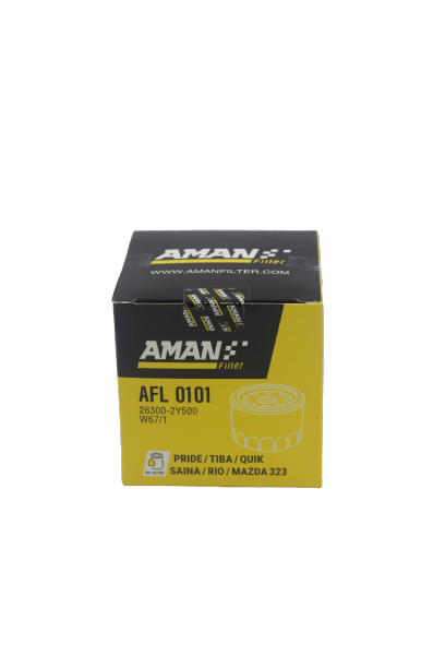 فیلتر روغن امان فیلتر مدل AFL 0101 مناسب برای پراید تیبا ریو و مزدا 323 2 فیلتر روغن امان فیلتر مدل AFL 0101 مناسب برای پراید تیبا ریو و مزدا 323 - تصویر 2