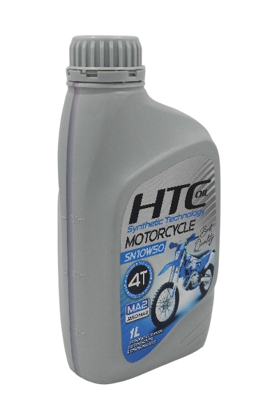 روغن موتور سیکلت اچ تی سی HTC مدل 10W-50 SN JASO MA 4T