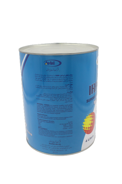 روغن موتور ایرانول مدل 12000 20W-50 SJ حجم 4 لیتر 2 روغن موتور ایرانول مدل 12000 20W-50 SJ حجم 4 لیتر - تصویر 2
