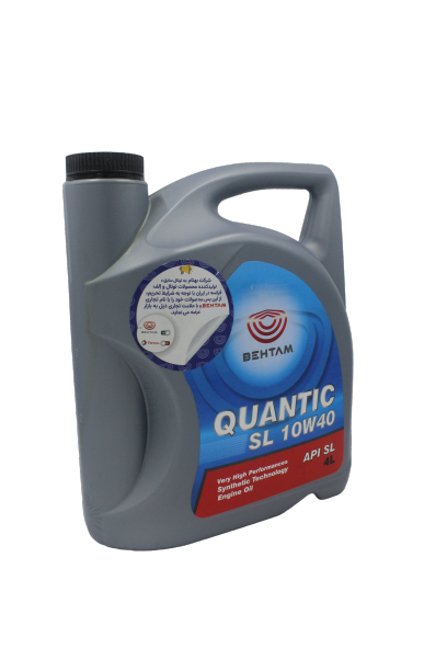 روغن موتور بهتام مدل کوانتیک 10W-40 SL QUANTIC حجم 4 لیتر