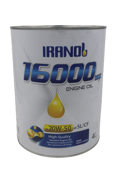روغن موتور ایرانول مدل 16000 20W-50 SL حجم 4 لیتر 3 روغن موتور ایرانول مدل 16000 20W-50 SL حجم 4 لیتر - تصویر 3