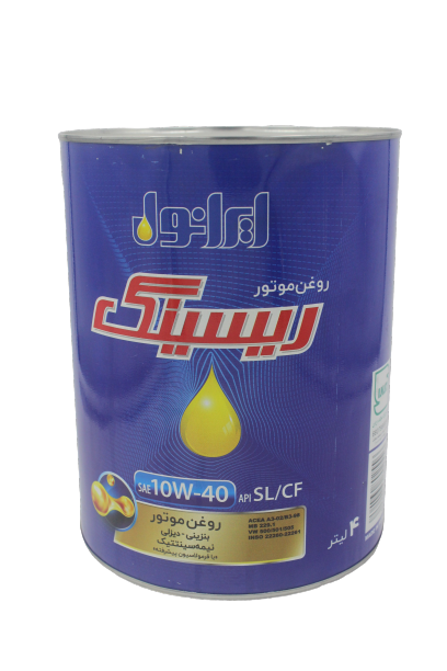 روغن موتور ایرانول مدل ریسینگ 10W-40 SL