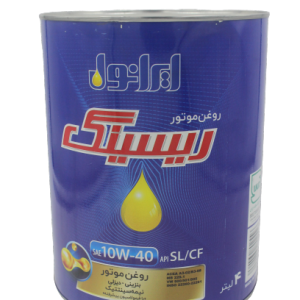 روغن موتور ایرانول حجم 4 لیتر